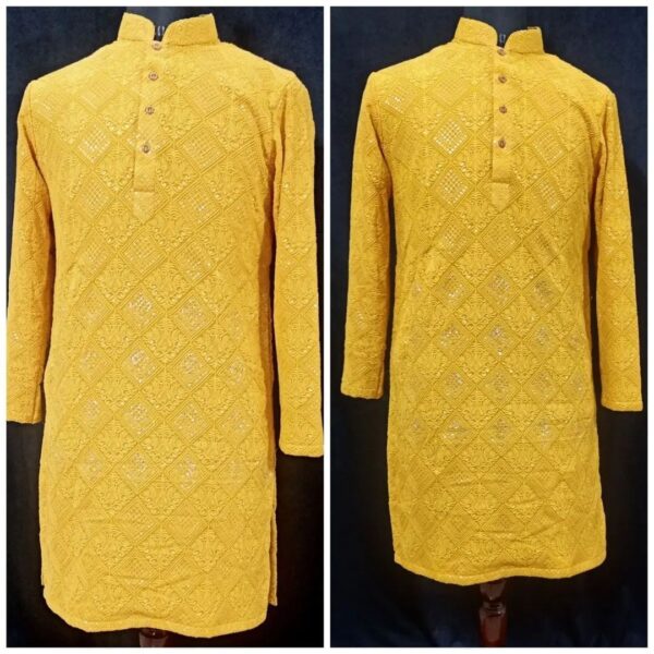 Wedding Special Embroidery Work Kurta Pajama Set