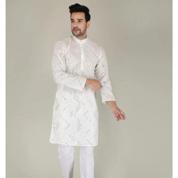 Trendding Design Mirror Work Kurta Pajama