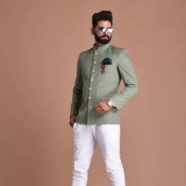 Wedding Special Bandgala Jodhpuri Suit - Image 2