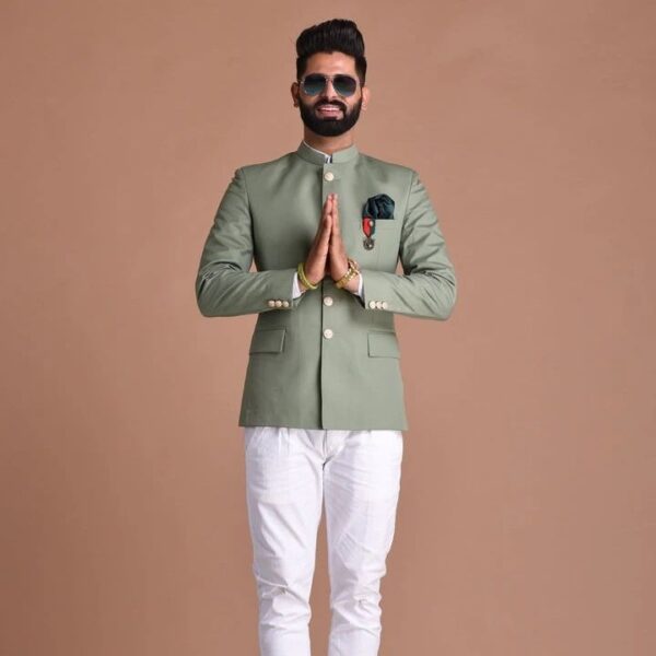 Wedding Special Bandgala Jodhpuri Suit - Image 3